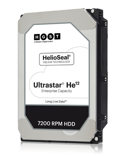 WD Ultrastar DC HC520 HUH721212AL5200 - Festplatte - 12 TB - intern - 3.5" (8.9 cm)