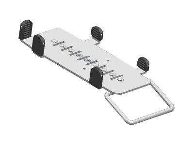Ergonomic Solutions MultiGrip - Magnetisch / Montageplatte mit Griff für SMART-Kartenleser