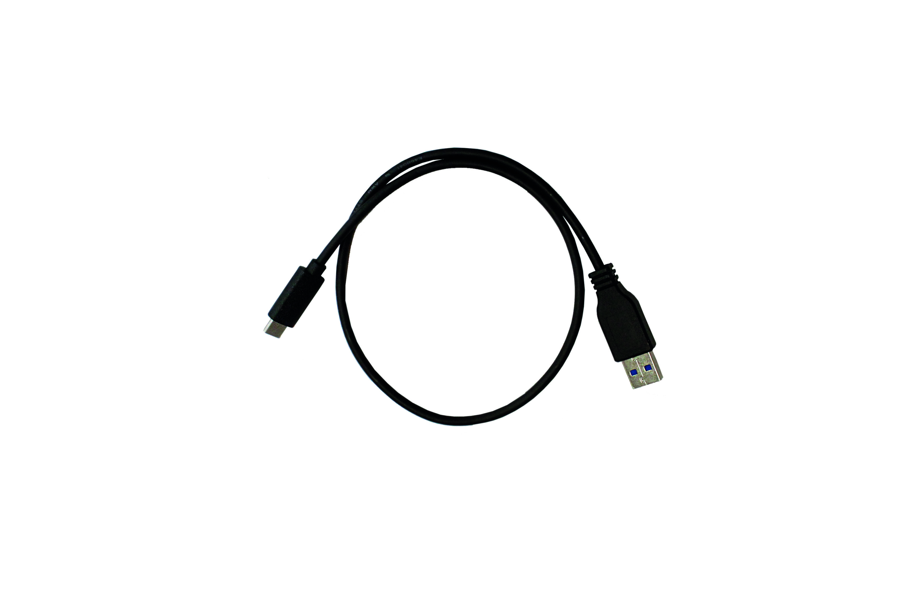 PARAT USB-Kabel - USB bis USB-C - 50 cm - Schwarz