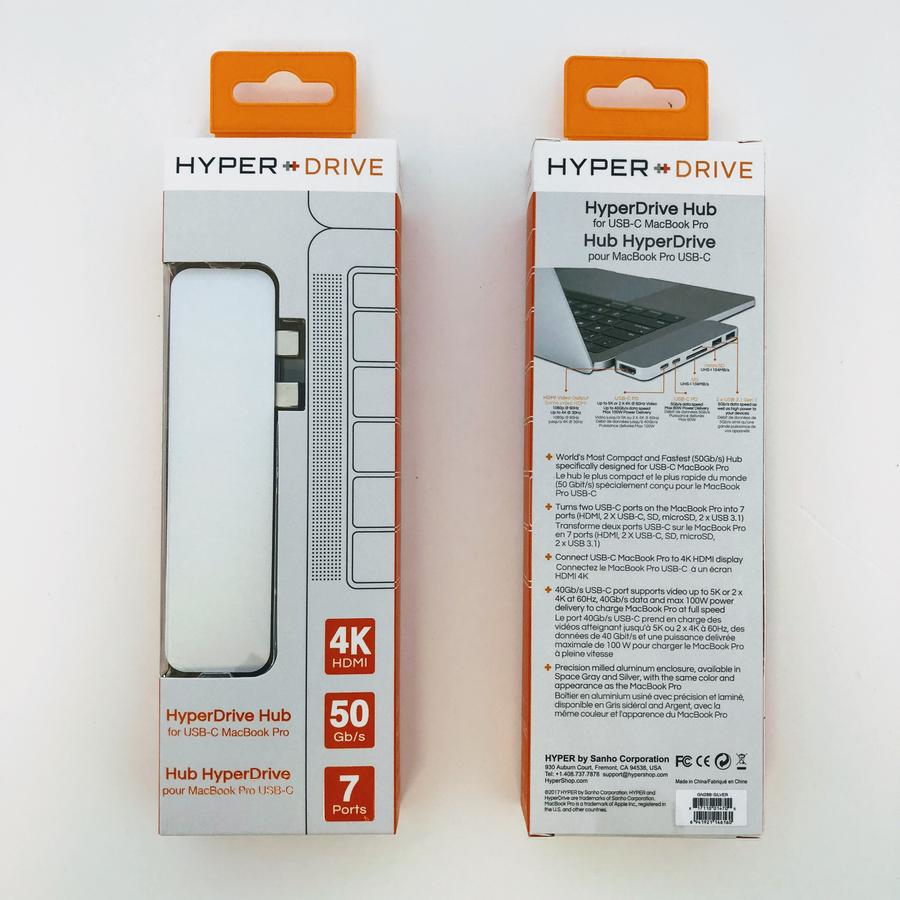 Targus HyperDrive Duo 7-in-2 Hub - Dockingstation - USB-C x 2