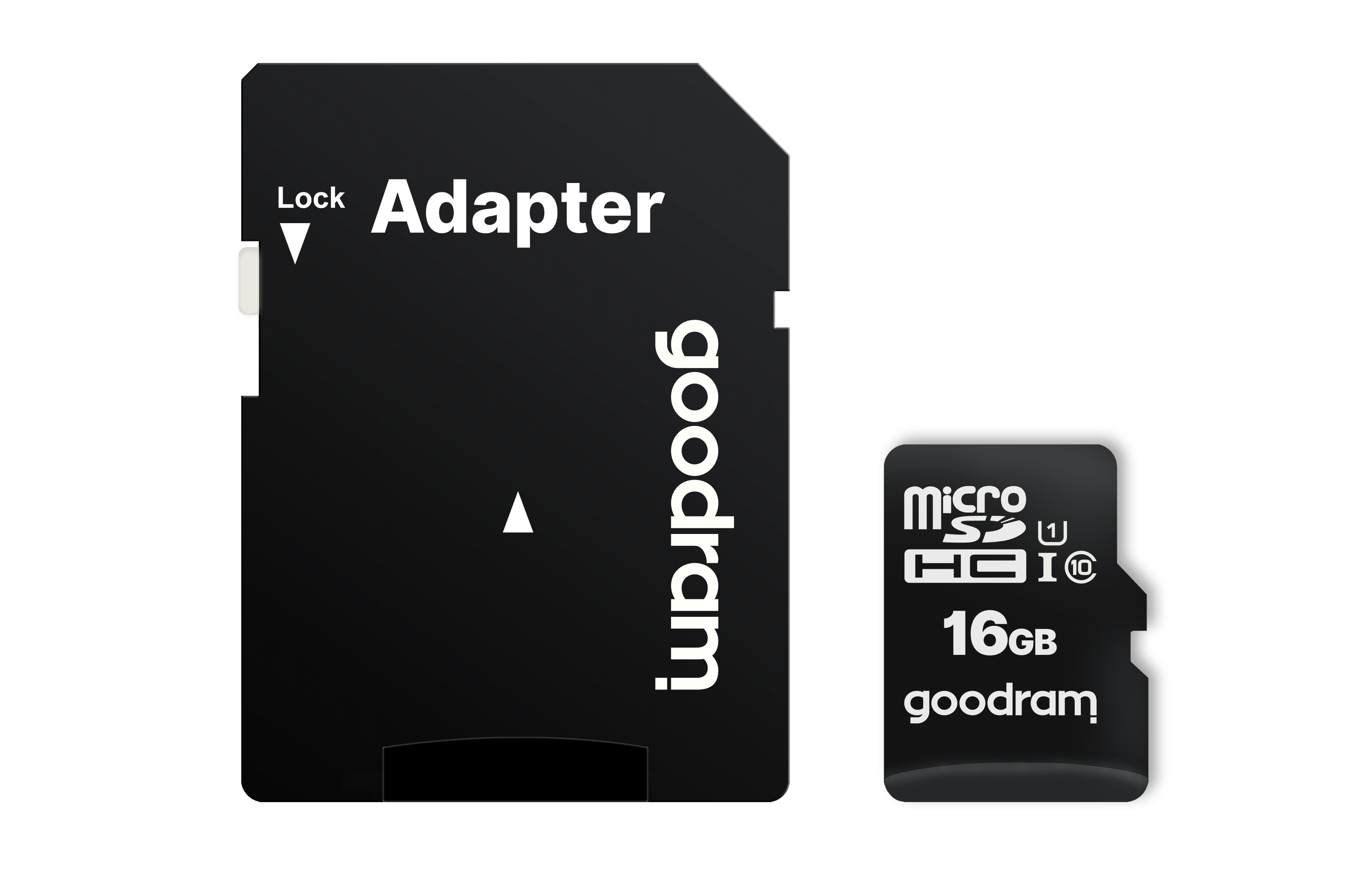 GoodRam M1AA-0160R12 - 16 GB - MicroSDHC - Klasse 10 - UHS-I - 100 MB/s - 10 MB/s