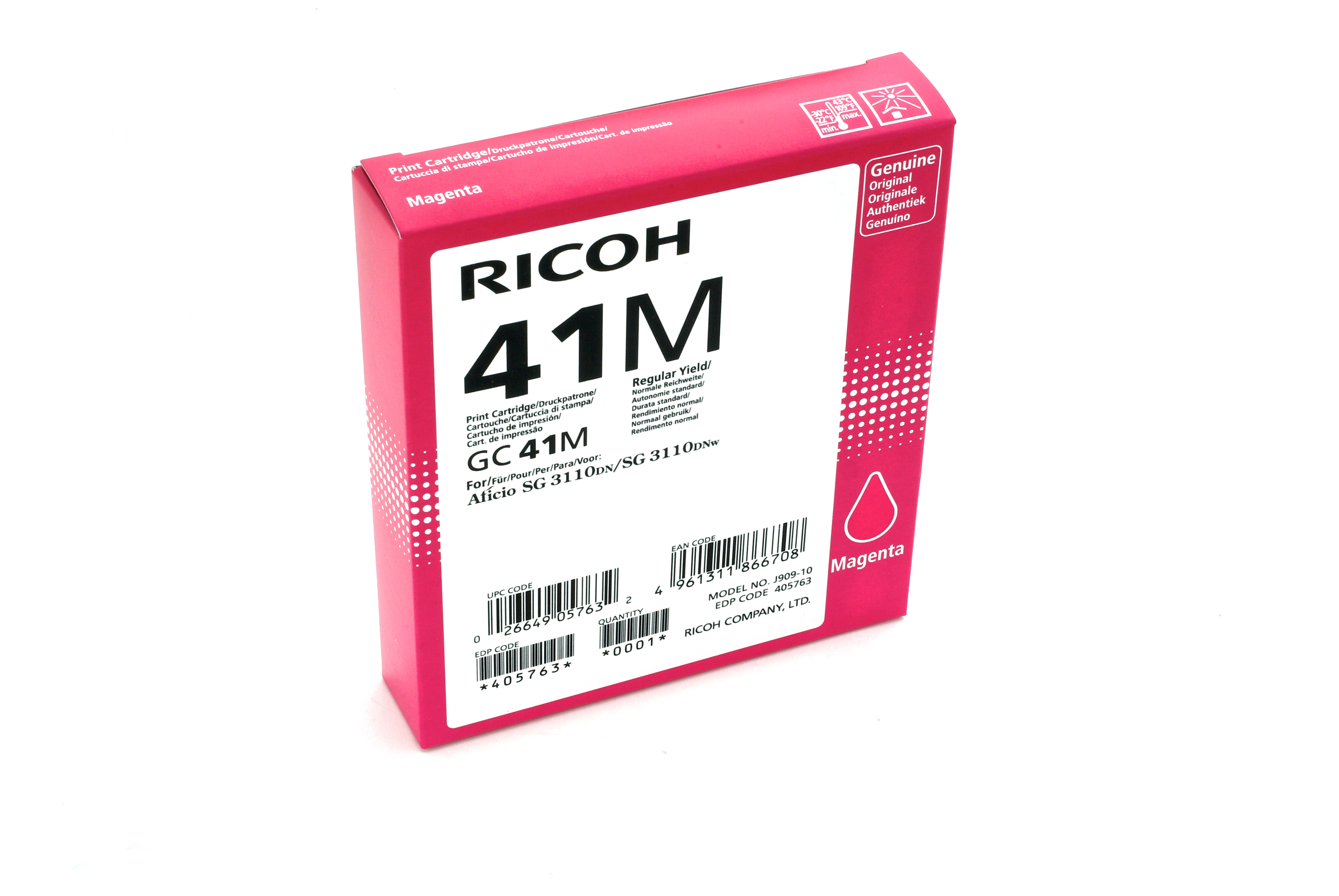 Ricoh Magenta - Original - Tintenpatrone - für Ricoh Aficio SG 3100