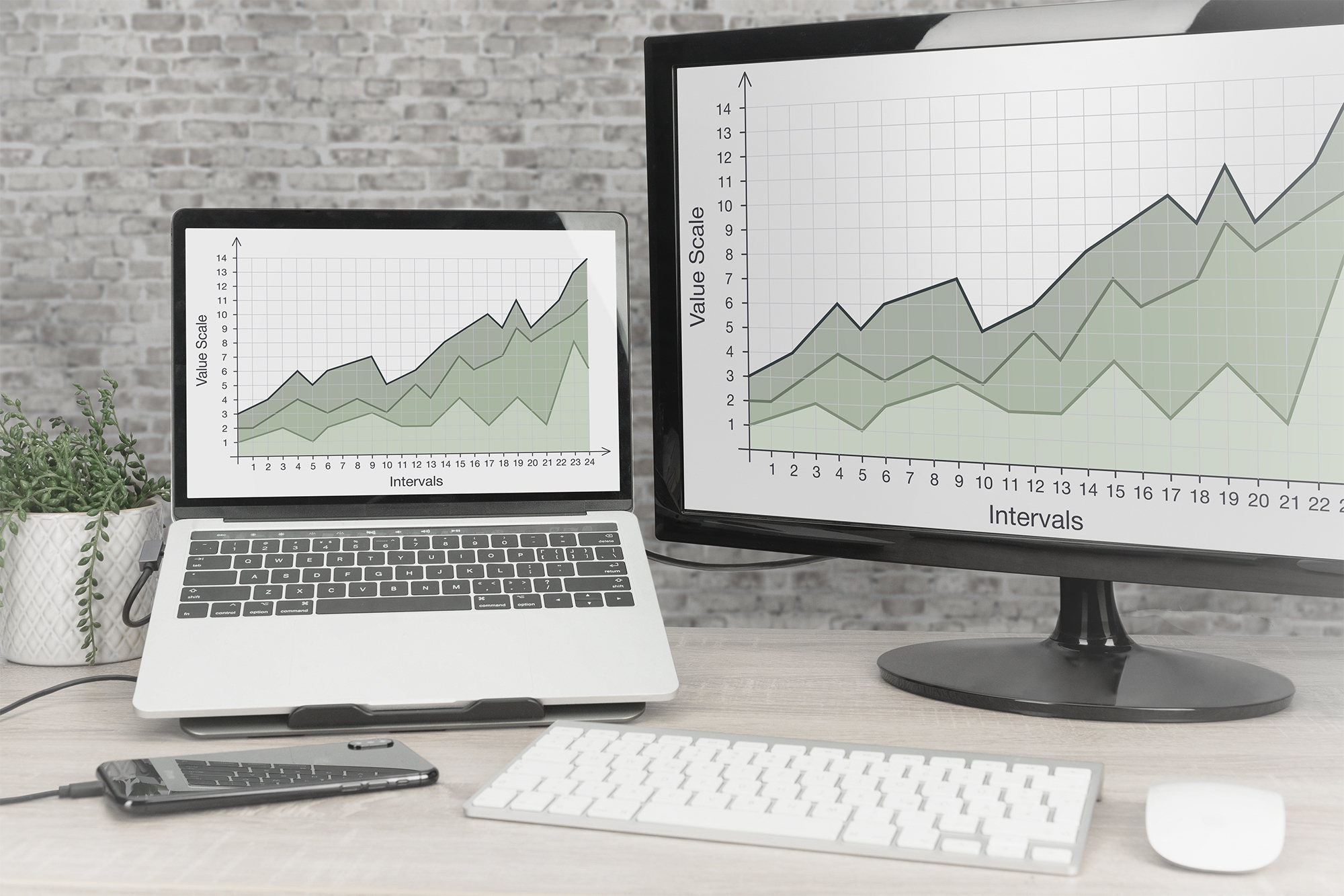 DIGITUS Variabler Notebookständer mit 7-Port Pop-Out USB-C Docking Station