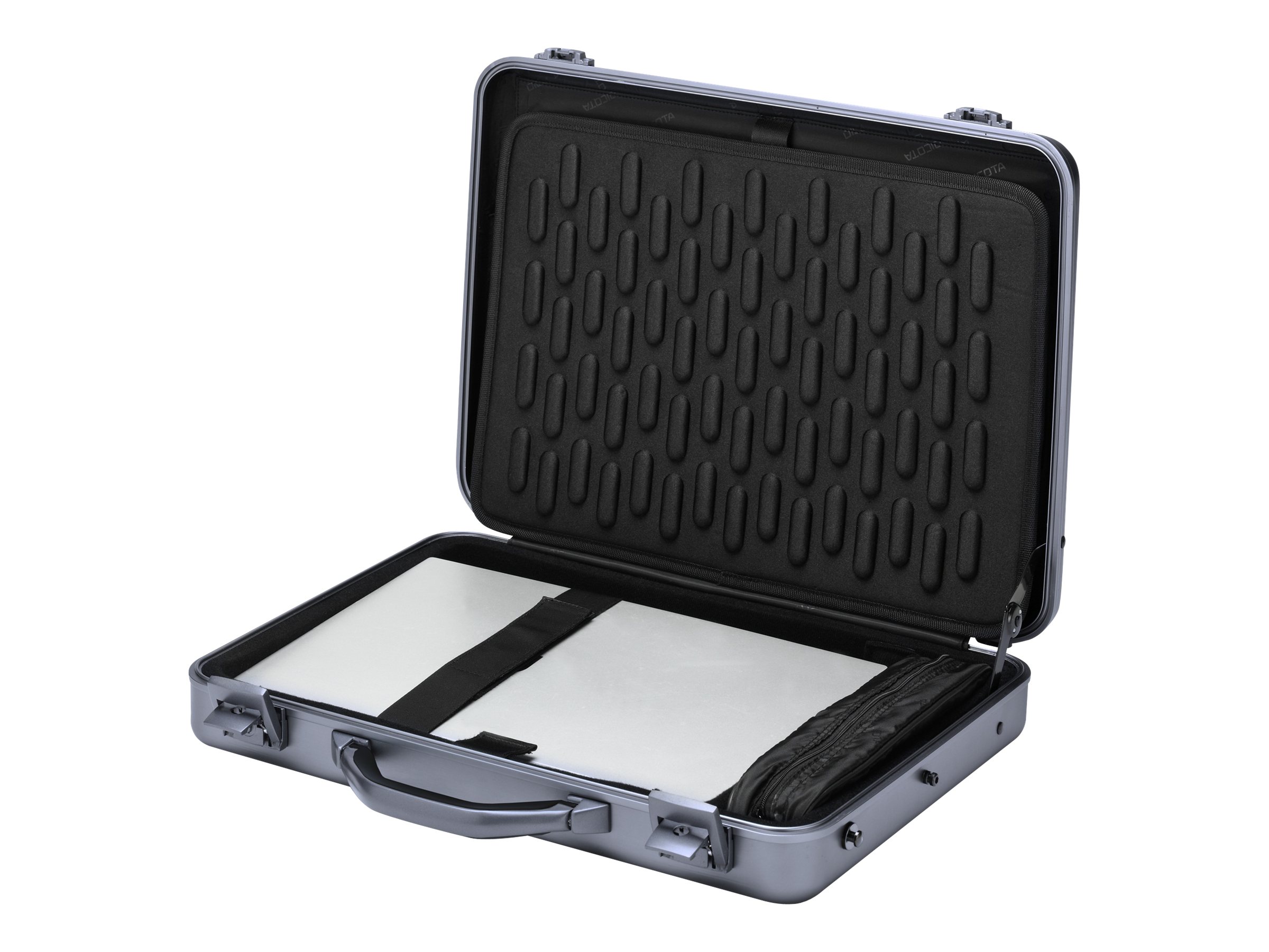 Dicota Alu Briefcase 17.3 - Notebook-Tasche - 43.9 cm (17.3")