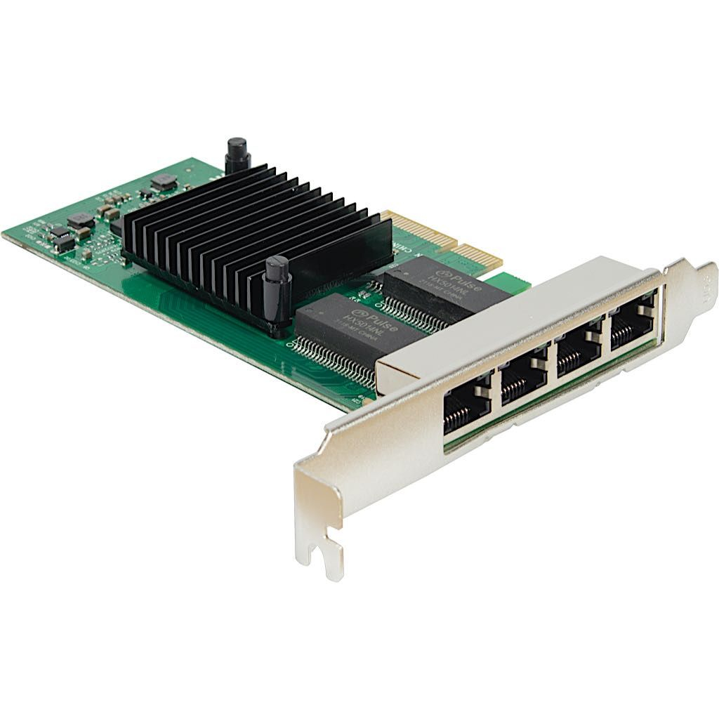 Inter-Tech Argus ST-7238 - Netzwerkadapter - PCIe 2.0 x4 Low-Profile