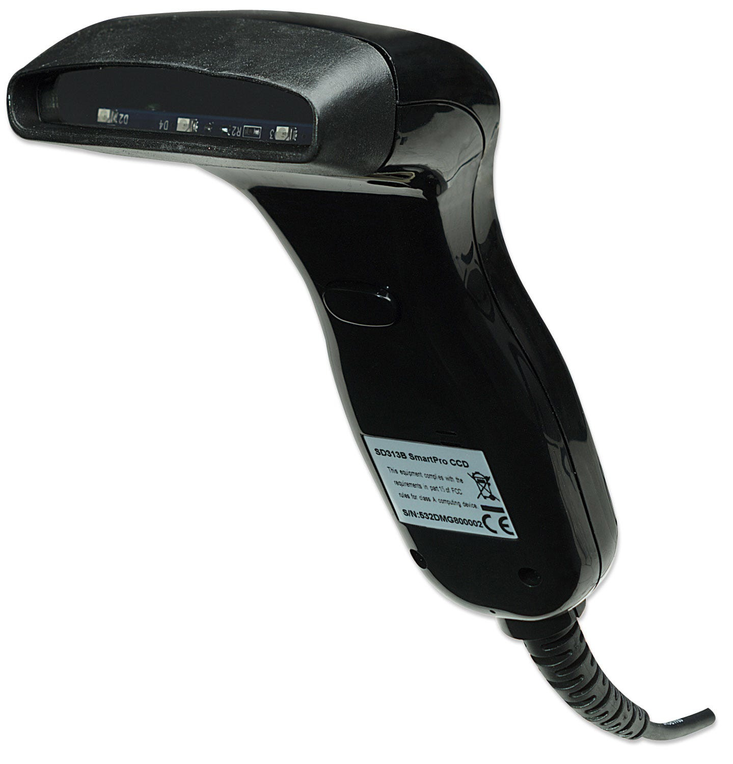 Manhattan Contact CCD Handheld Barcode Scanner, USB, 80mm Scan Width, Cable 152cm, Max Ambient Light: 3,000 lux (sunlight)