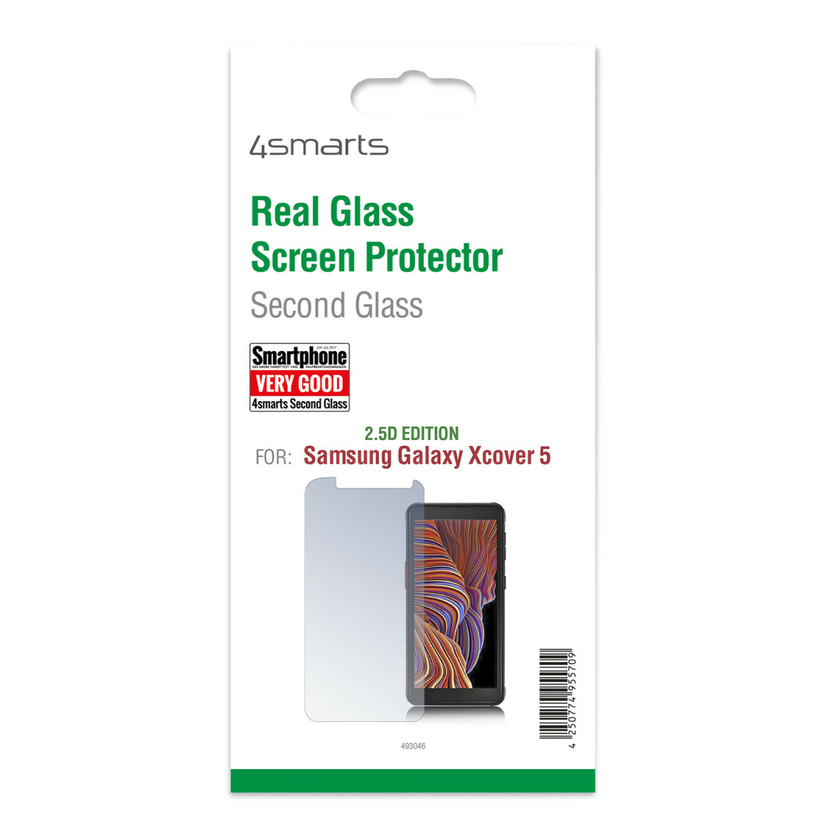 4smarts Second Glass X-Pro - Bildschirmschutz für Handy