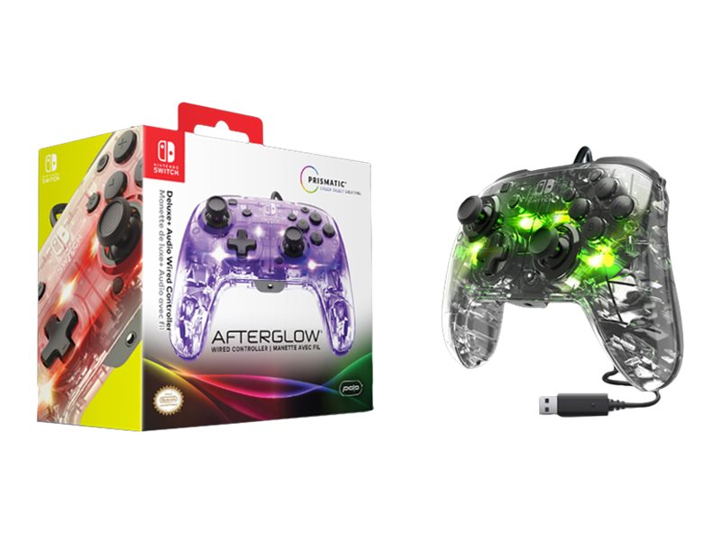 PDP Afterglow Deluxe+ Audio Wired Controller - Game Pad