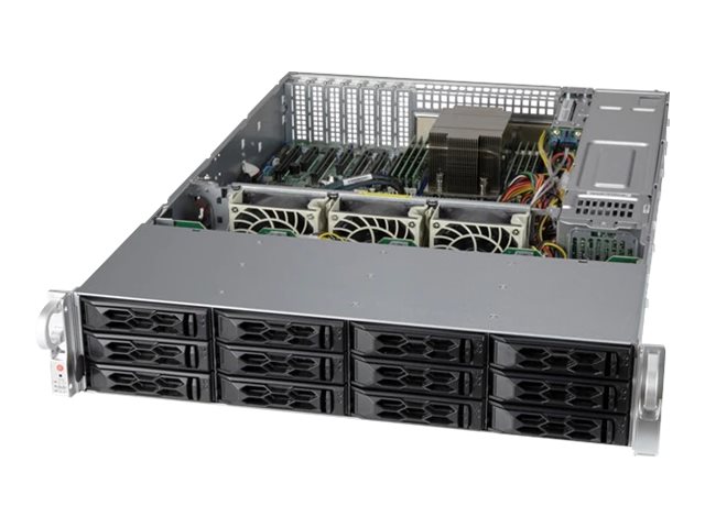 Supermicro A+ Server 2014S-TR - Server - Rack-Montage - 2U - 1-Weg - keine CPU - RAM 0 GB - SATA - Hot-Swap 6.4 cm, 8.9 cm (2.5", 3.5")