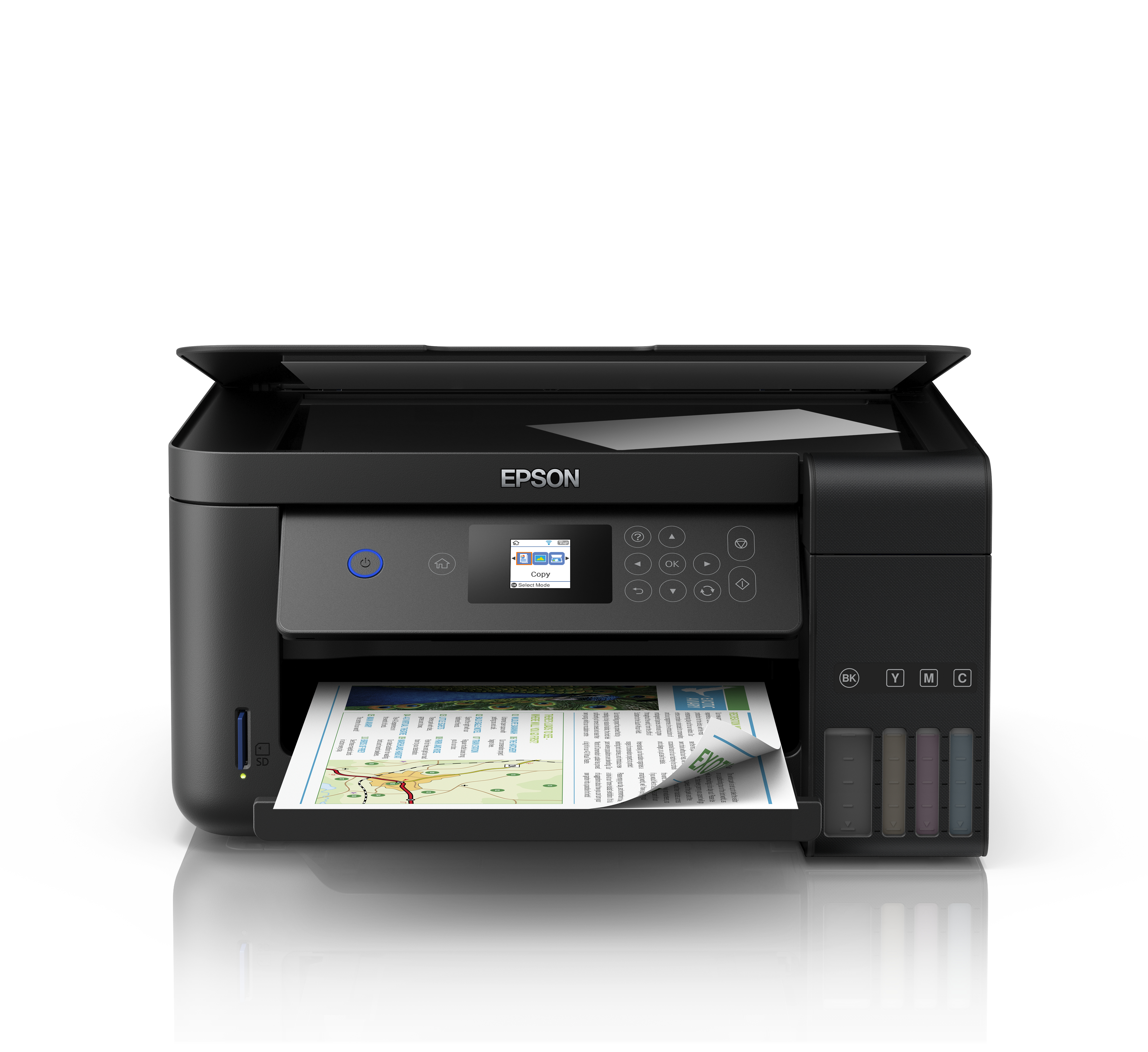 Epson EcoTank ET-2750 - Multifunktionsdrucker - Farbe - Tintenstrahl - Legal (216 x 356 mm)/