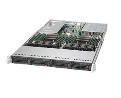 Supermicro SuperServer 6018U-TR4+ - Server - Rack-Montage - 1U - zweiweg - keine CPU - RAM 0 GB - SATA - Hot-Swap 8.9 cm (3.5")