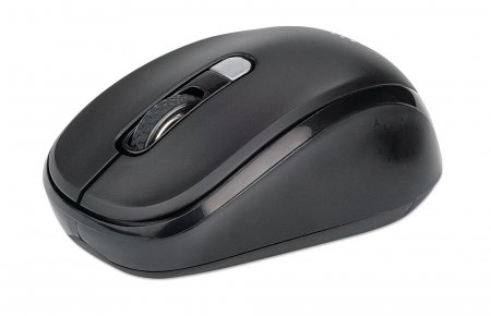 Manhattan Performance II Wireless Mouse, Black, Adjustable DPI (800, 1200 or 1600dpi)