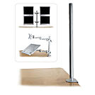 Lindy Desk Clamp Pole - Montagekomponente (C-Klammer, Montagestange)