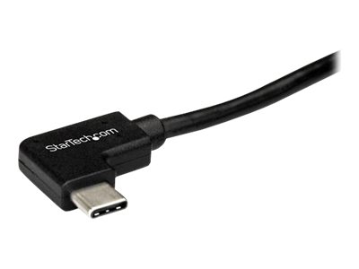 StarTech.com USB- C Kabel rechtsgewinkelt - St/St - 1m - USB 2.0 - USB Typ-C Kabel - 90 grad USB C - USB-C auf USB C - USB-C Ladekabel - USB-Kabel - USB-C (M)