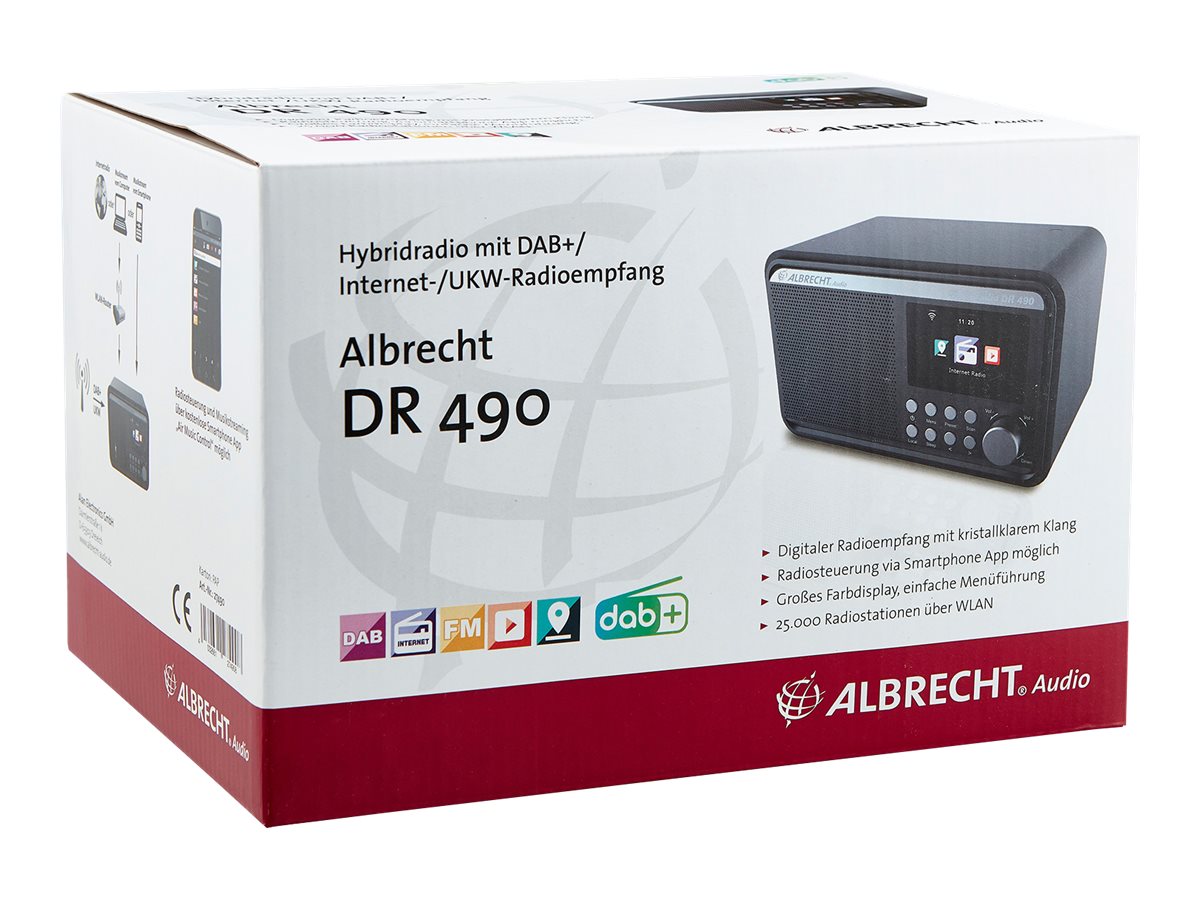 ALAN Albrecht DR 490 - Netzwerk-Audio-Player - 3 Watt (Gesamt)