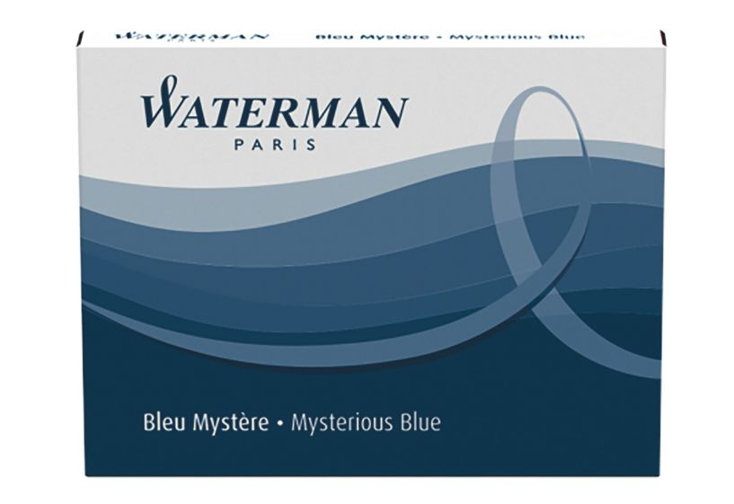 WATERMAN S0110910 - Blau - Blau - Weiß - Füllfederhalter - 8 Stück(e)