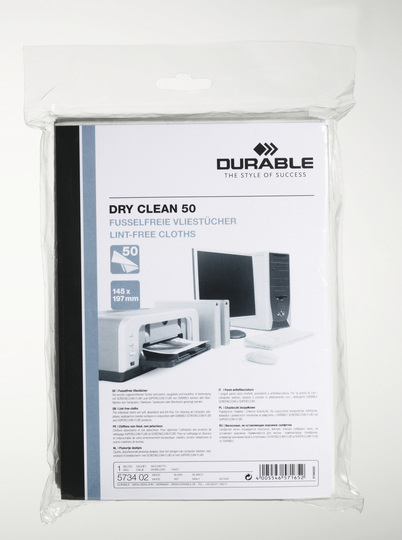 Durable DRY CLEAN - Reinigungstücher (Wipes)