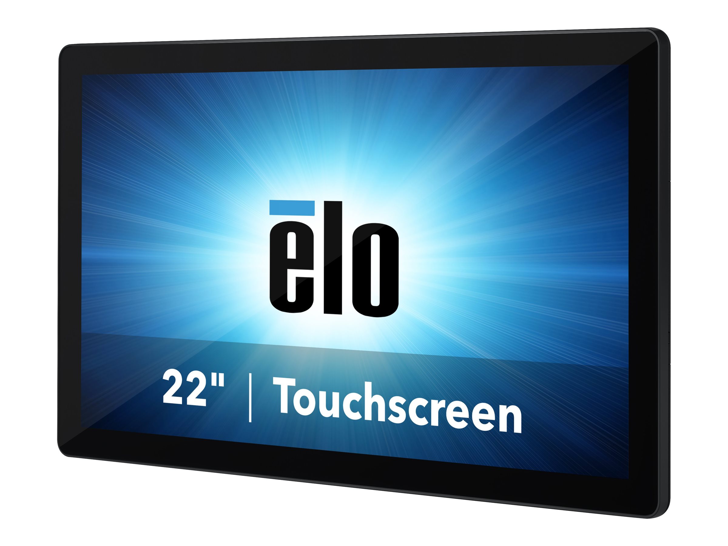 Elo Touch Solutions Elo I-Series 2.0 ESY22i3 - All-in-One (Komplettlösung) - Core i3 8100T / 3.1 GHz - RAM 8 GB - SSD 128 GB - UHD Graphics 630 - GigE - WLAN: 802.11a/b/g/n/ac, Bluetooth 5.0 - Win 10 IoT Enterprise LTSC 64-bit - Monitor: LED 54.6 cm (21.5