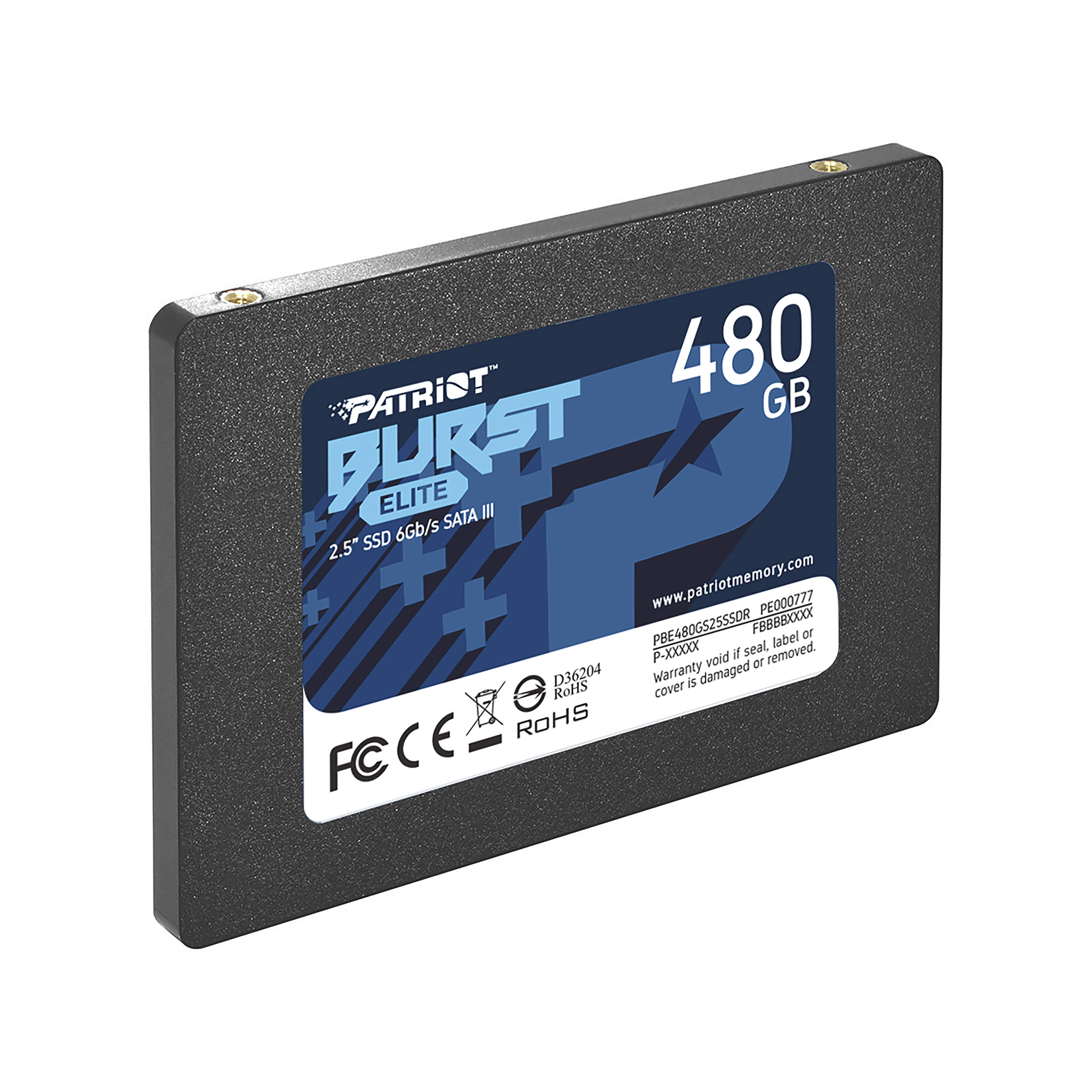 PATRIOT Burst Elite - SSD - 480 GB - intern - 2.5" (6.4 cm)