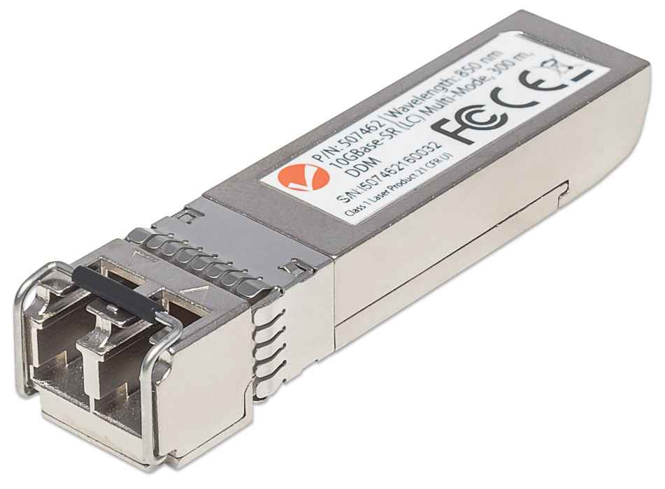 Intellinet 10 Gigabit Fibre SFP+ Optical Transceiver Module, 10GBase-SR (LC)