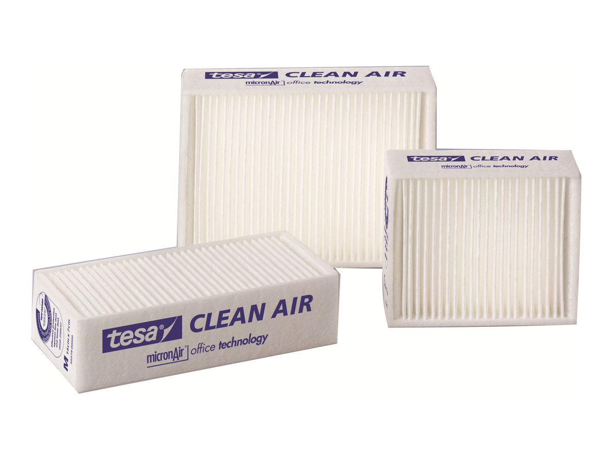 Tesa Clean Air Small - Feinstaubfilter für Drucker