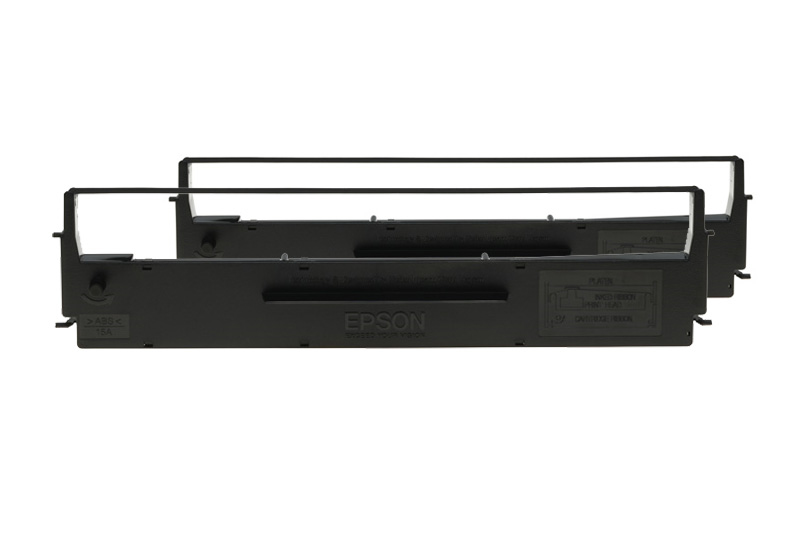 Epson Dualpack - Schwarz - Farbband - für LQ 300