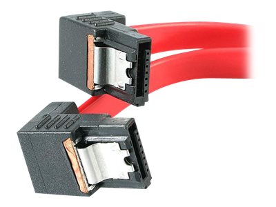 StarTech.com 45cm SATA Kabel rechts gewinkelt - Serial ATA Anschlusskabel - SATA-Kabel - Serial ATA 150/300 - SATA (W)
