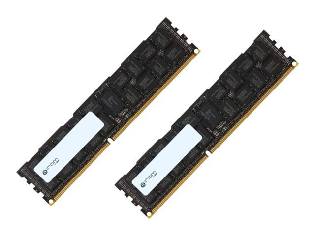Mushkin iRAM - DDR3 - kit - 32 GB: 2 x 16 GB - DIMM 240-PIN - 1866 MHz / PC3-14900 - CL13 - 1.5 V - registriert - ECC - für Apple Mac Pro (Ende 2013)