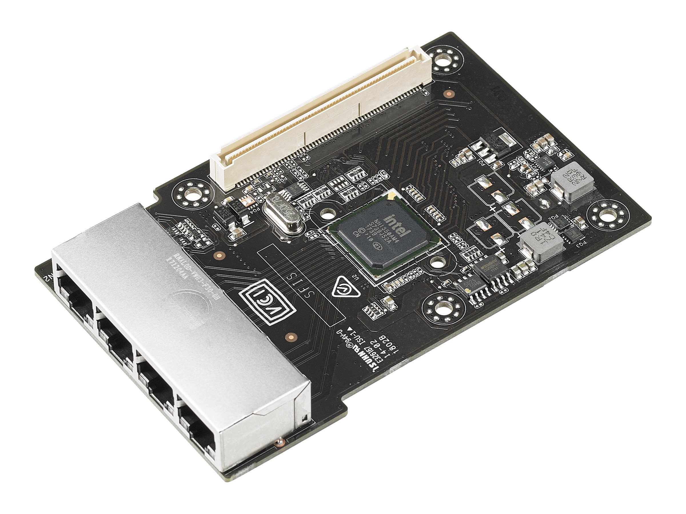 ASUS MCI-1G/350-4T - Netzwerkadapter - PCIe 2.0 x4 Mezzanine