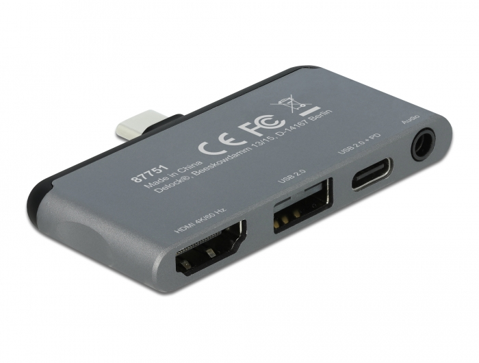 Delock Mini - Dockingstation - USB-C - HDMI