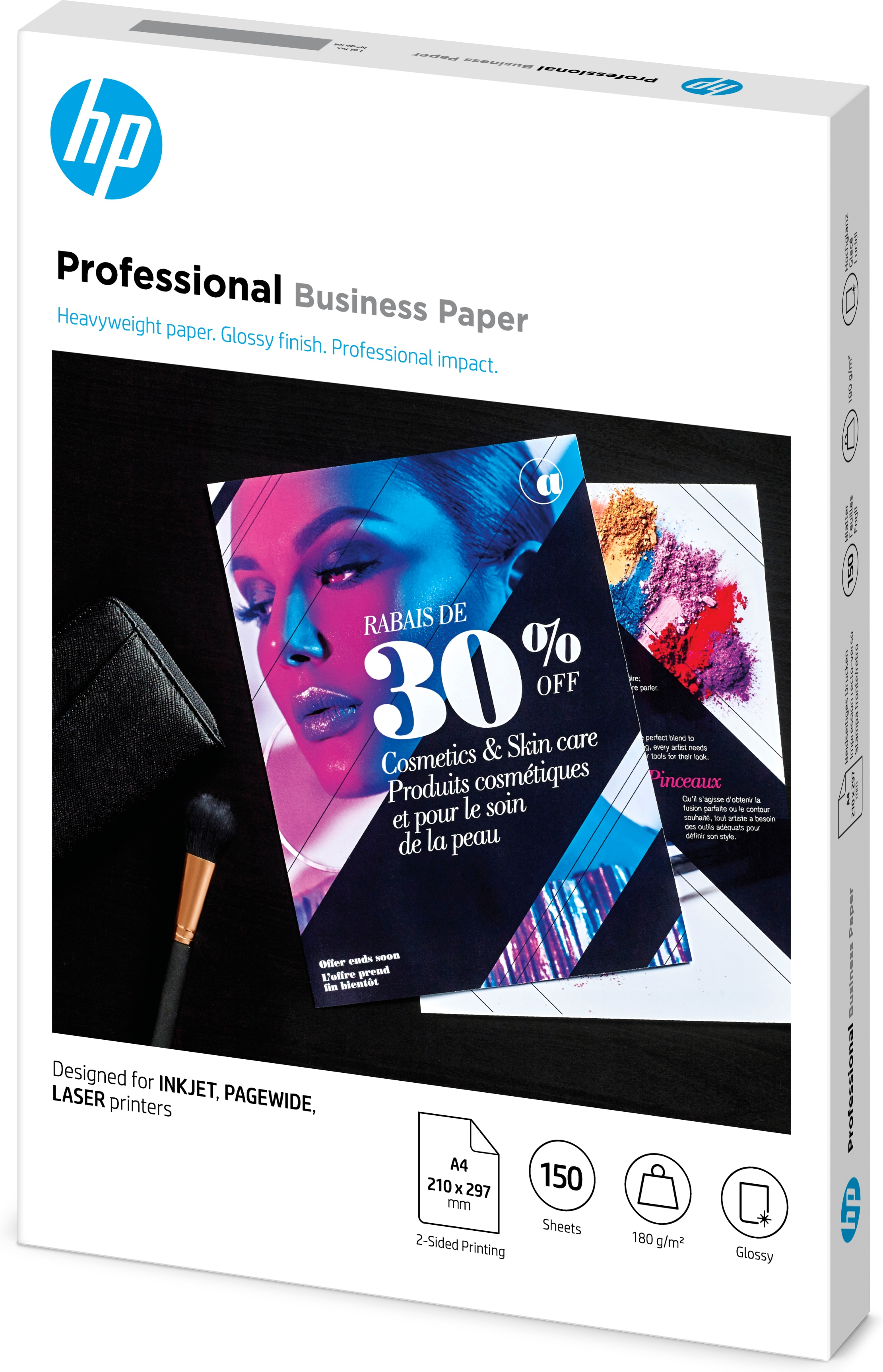 HP Professional Glossy Paper - Glänzend - A4 (210 x 297 mm)
