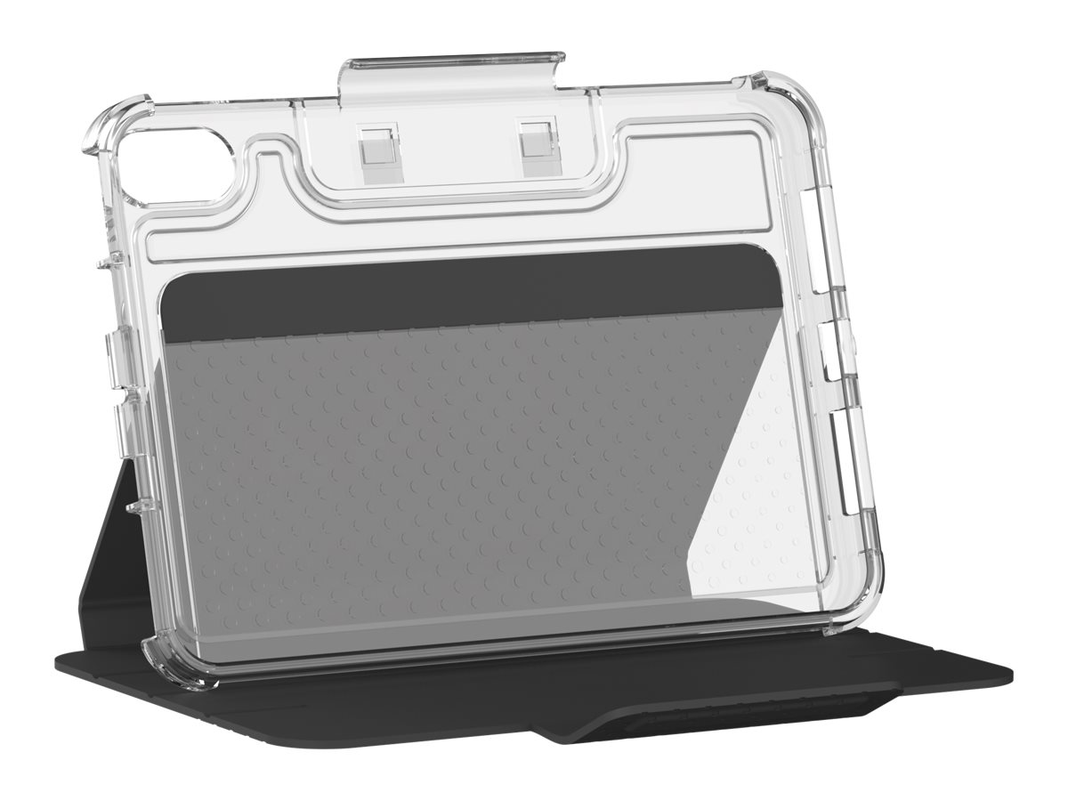 Urban Armor Gear [U] Protective Case for iPad Mini (6th Gen, 2021) [8.3-inch] - Lucent Black - Flip-Hülle für Tablet - Schwarz - 8.3" - für Apple iPad mini (6. Generation)