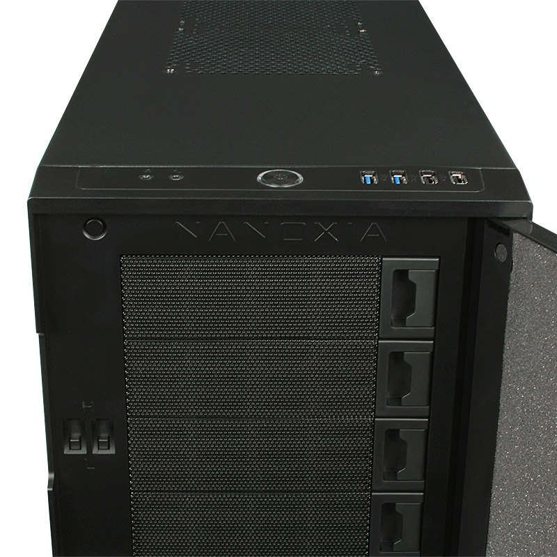 Nanoxia Deep Silence 5 Rev. B Anthracite - Full Tower - PC - Anthrazit - ATX - EATX - micro ATX - Mini-ATX - XL-ATX - Kunststoff - Stahl - 18,5 cm