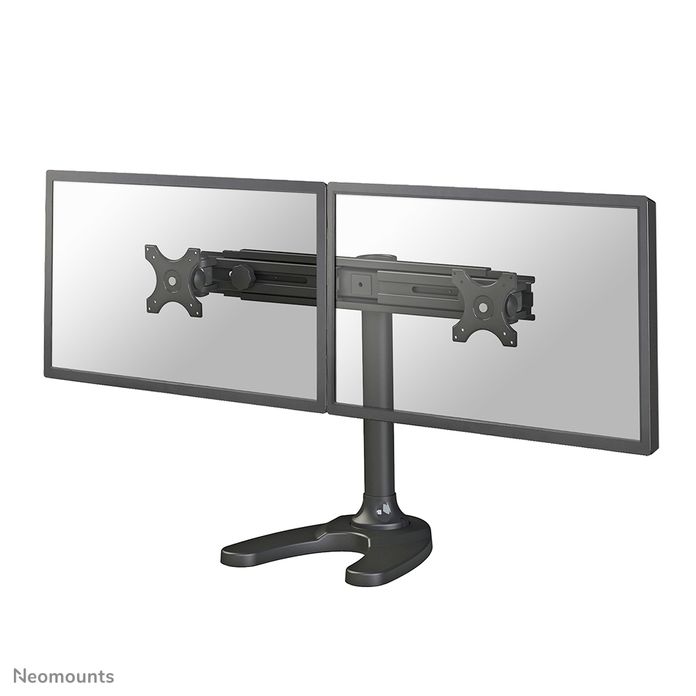 Neomounts FPMA-D700DD - Aufstellung - full-motion - für 2 LCD-Displays - Schwarz - Bildschirmgröße: 48.3-76 cm (19"-30")