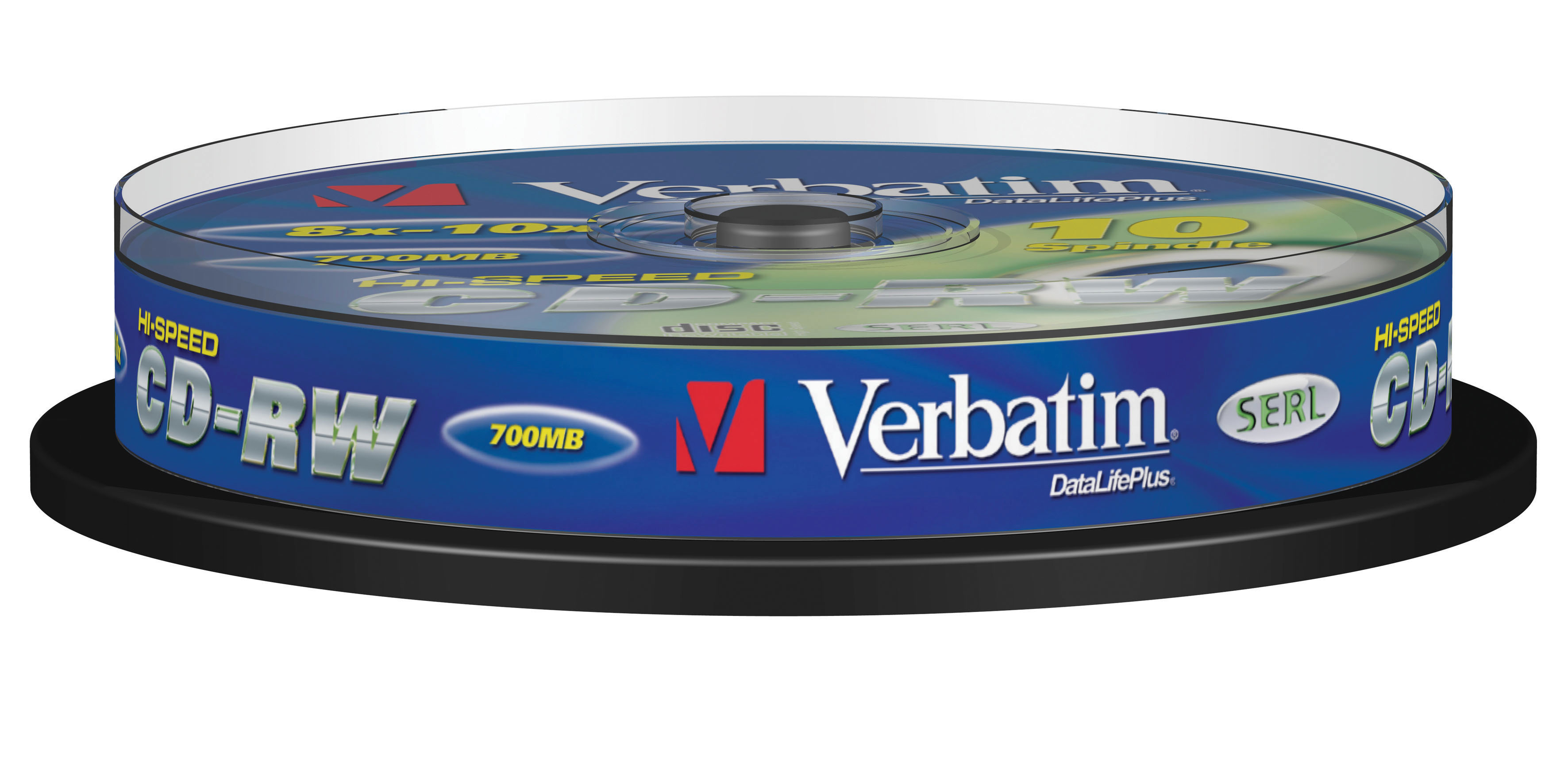 Verbatim DataLifePlus - 10 x CD-RW - 700 MB 8x