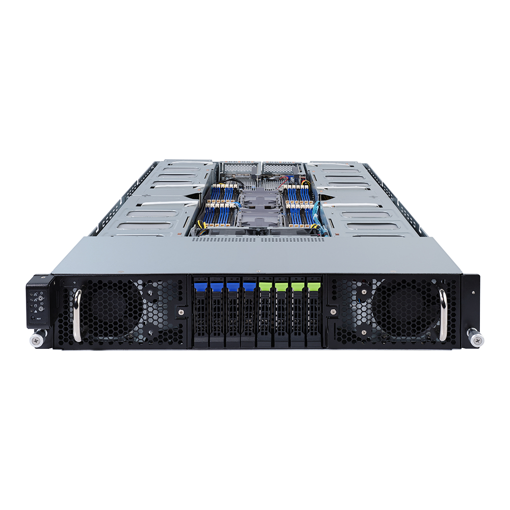 Gigabyte G292-2G0 (rev. 100) - Server - Rack-Montage - 2U - zweiweg - keine CPU - RAM 0 GB - SATA - Hot-Swap 6.4 cm (2.5")