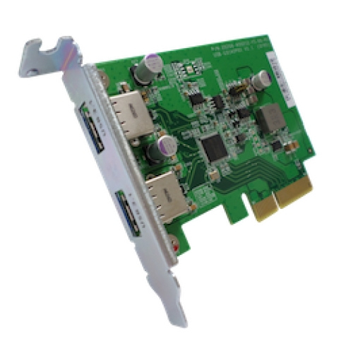 QNAP USB-U31A2P01 - USB-Adapter - PCIe Low-Profile