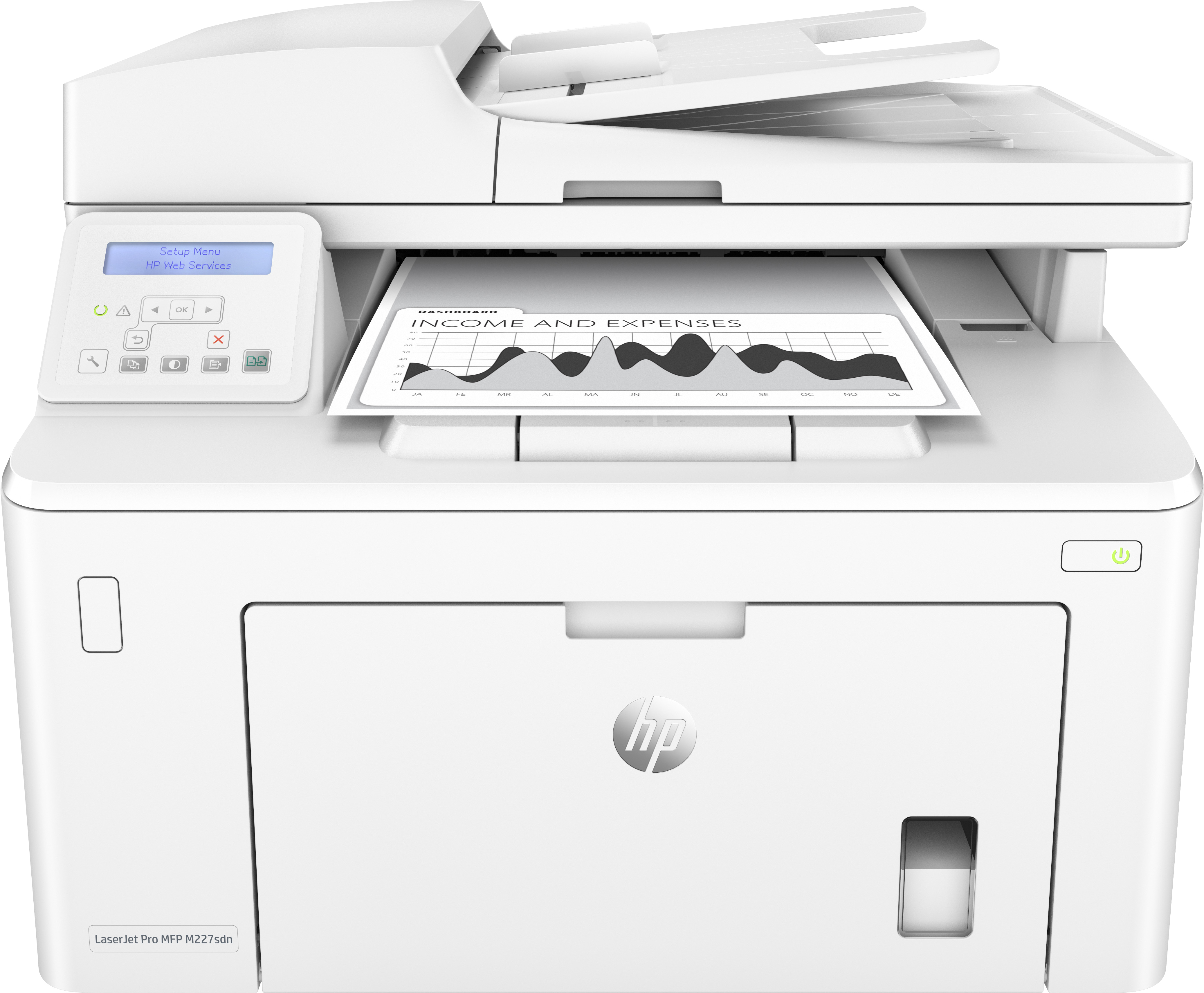 HP LaserJet Pro MFP M227sdn - Multifunktionsdrucker - s/w - Laser - Legal (216 x 356 mm)