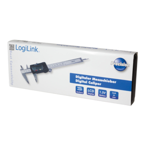 LogiLink Digitaler Messschieber - 150 mm / 6 Zoll