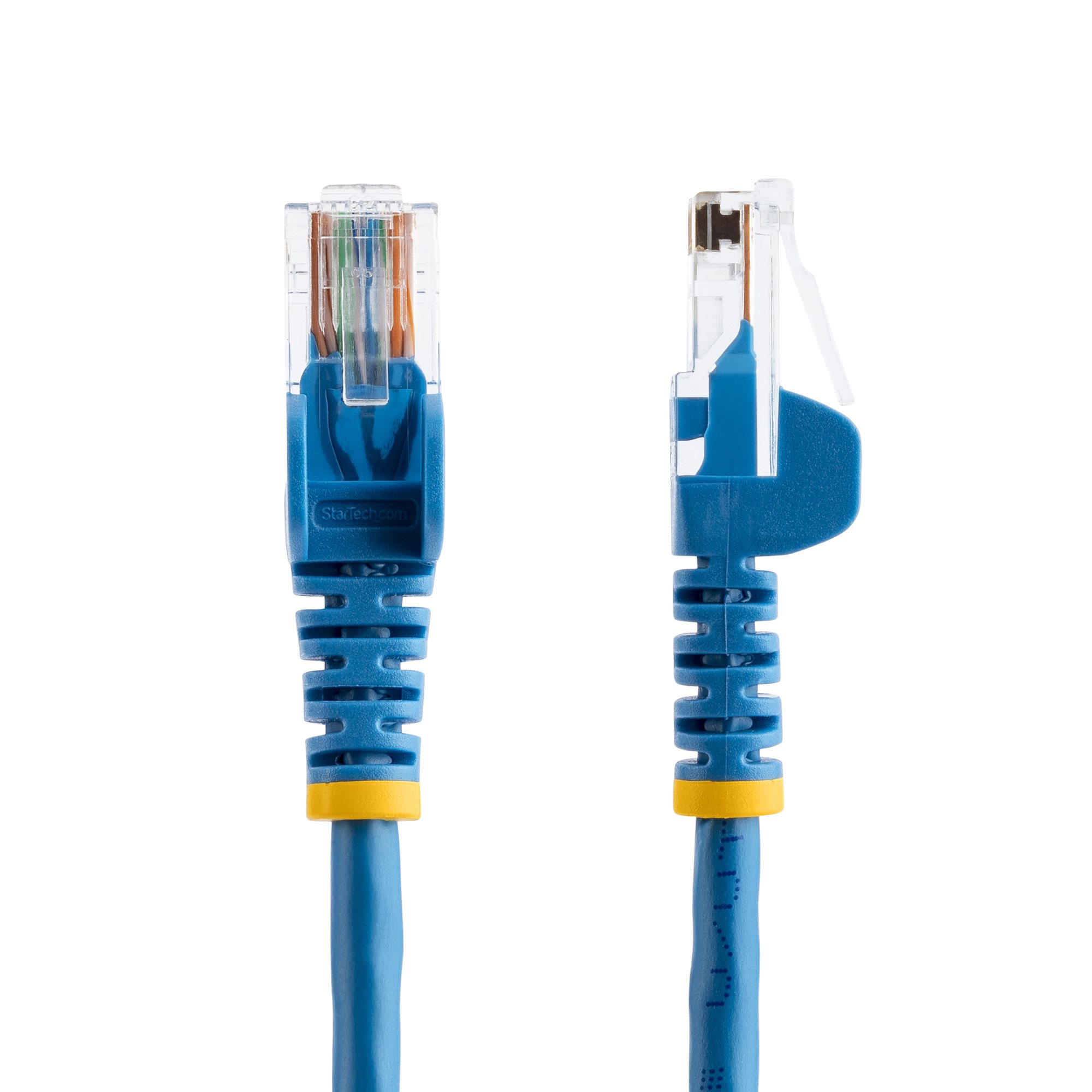 StarTech.com 0,5m Cat5e Ethernet Netzwerkkabel Snagless mit RJ45 - Cat 5e UTP Kabel - Blau - Patch-Kabel - RJ-45 (M)