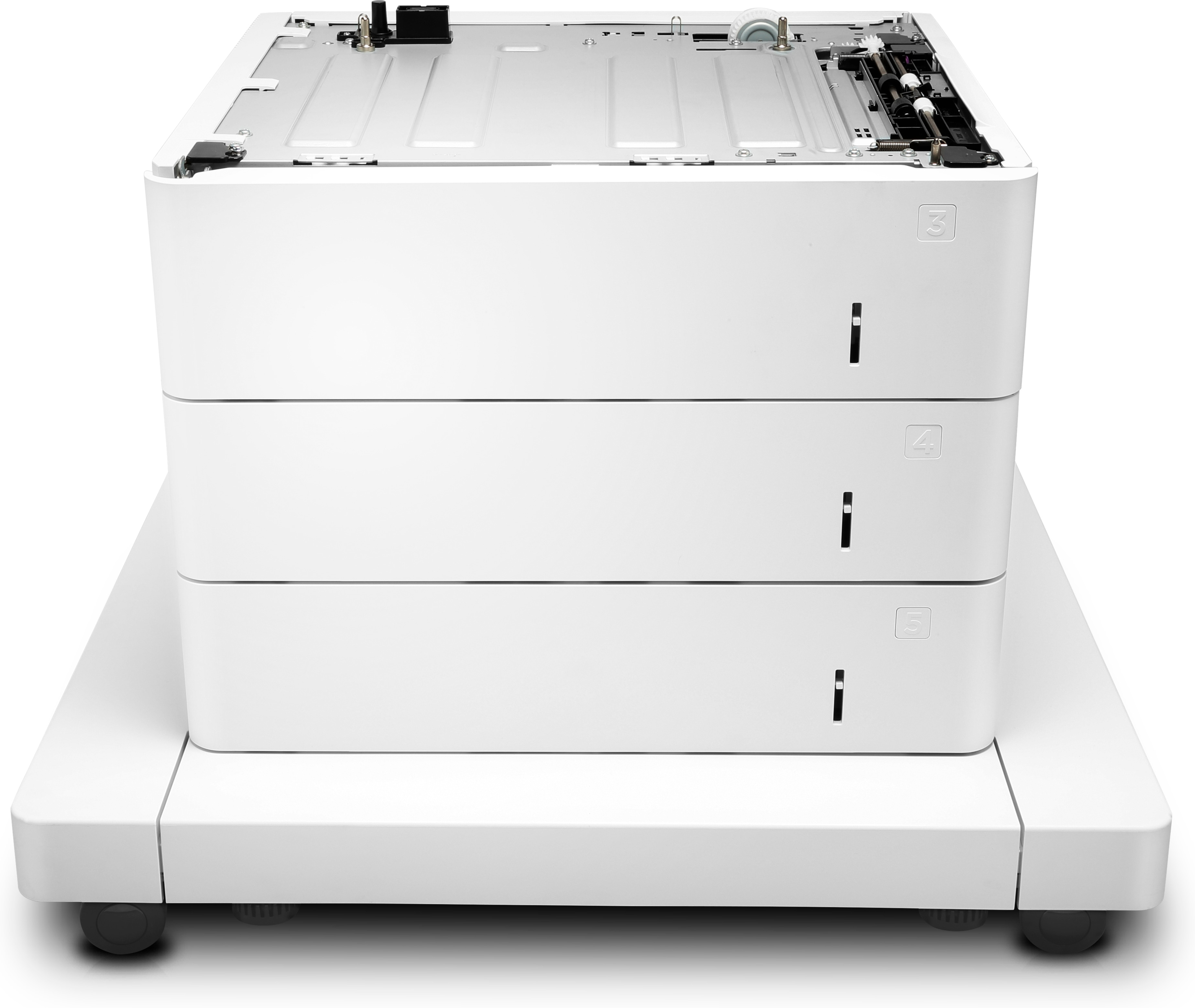 HP Papierzuführung mit Schrank - Druckerbasis mit Medienzuführung - 1650 Blätter in 3 Schubladen (Trays)