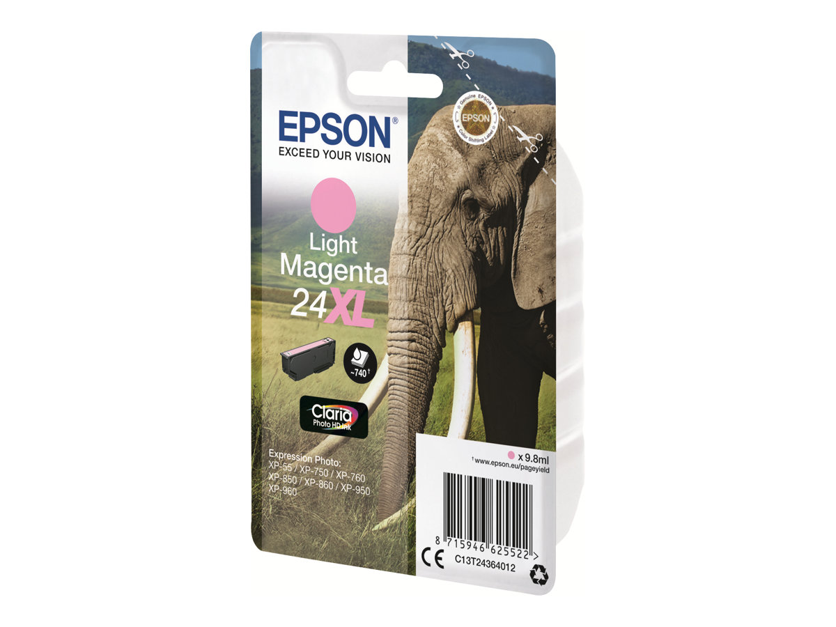 Epson 24XL - 9.8 ml - XL - hellmagentafarben