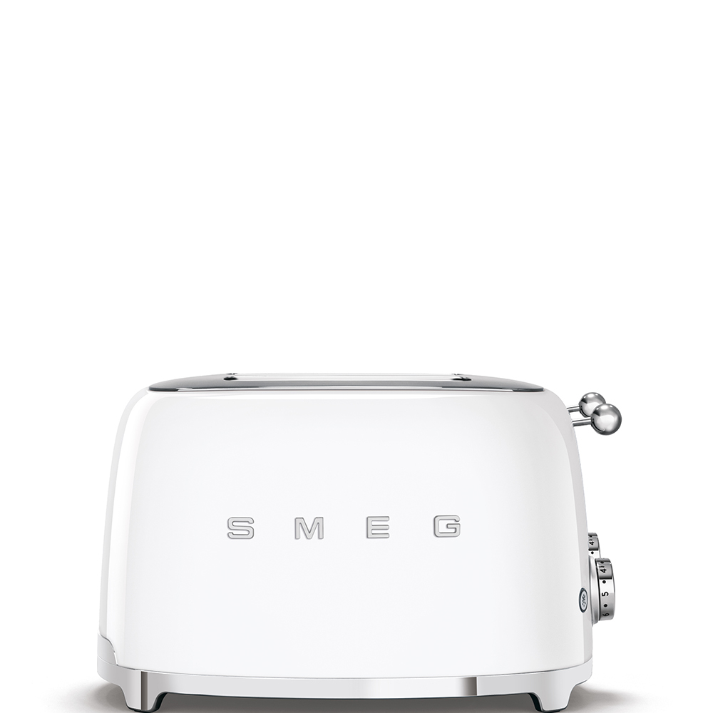 SMEG TSF03WHEU - 4 Scheibe(n) - Weiß - Stahl - Tasten - Niveau - Drehregler - 50's Style - 2000 W