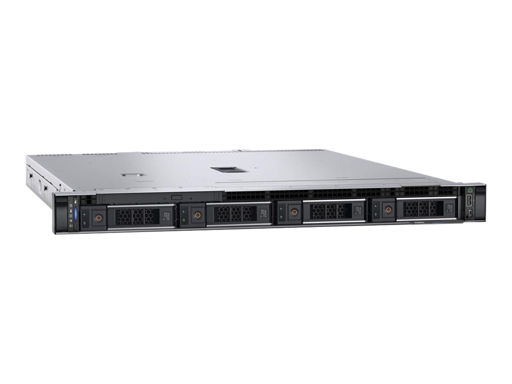 Dell PowerEdge R350 - Server - Rack-Montage - 1U - 1-Weg - 1 x Xeon E-2336 / 2.9 GHz - RAM 16 GB - SAS - Hot-Swap 6.4 cm (2.5")