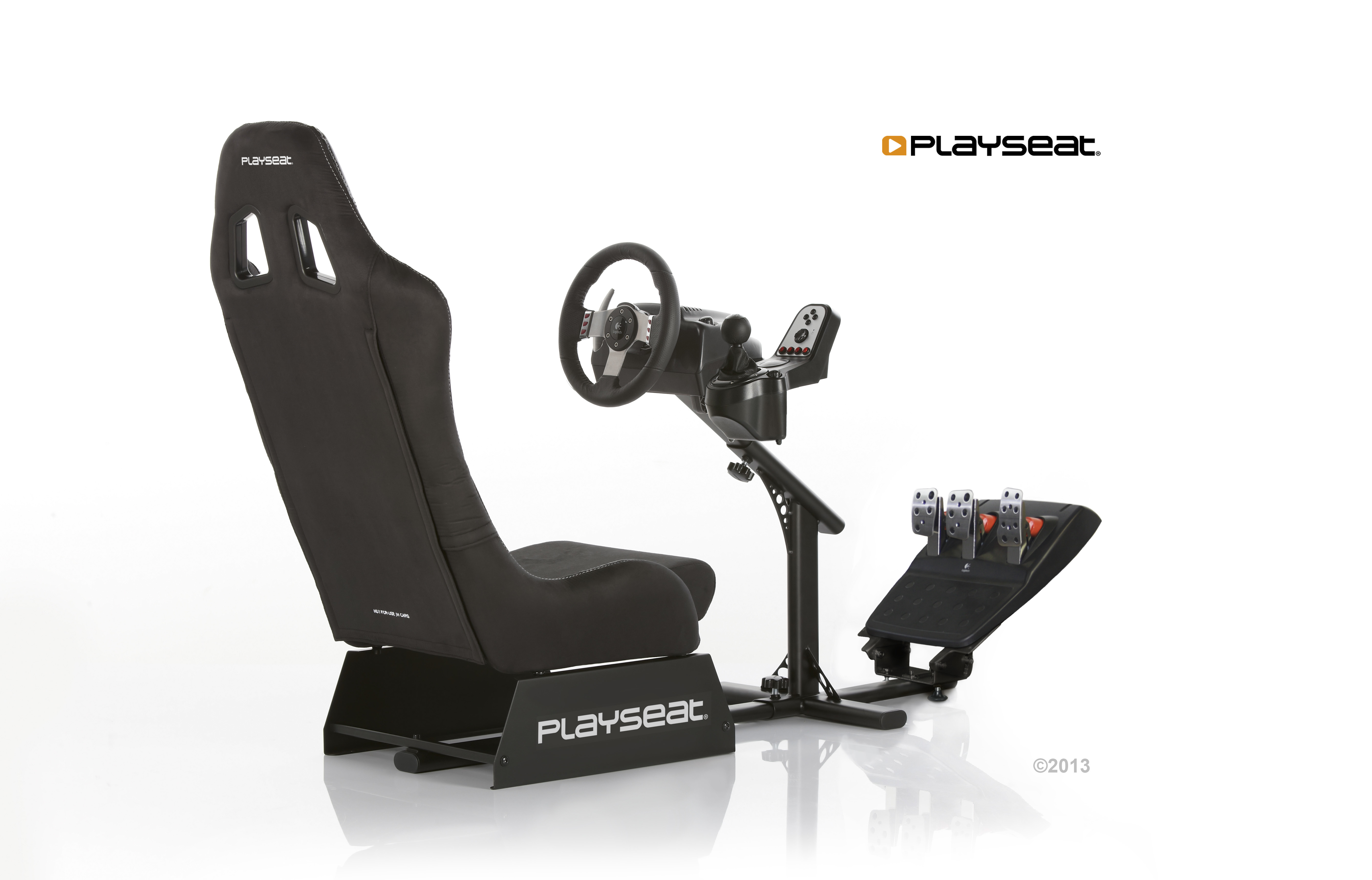 Playseat Alcantara Evolution - Simulations-Cockpit für Autorennen - Schwarz