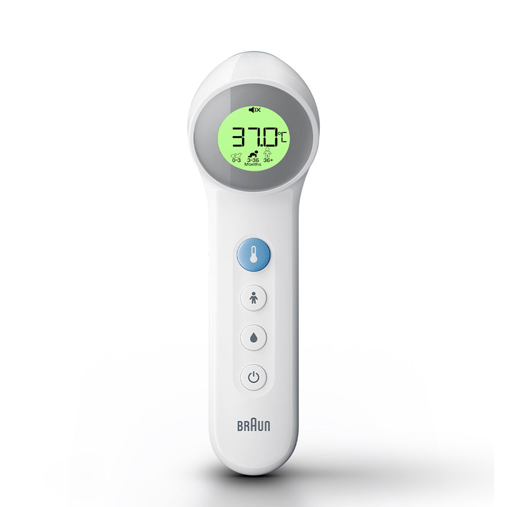 Braun BNT400WE No touch + touch - Thermometer