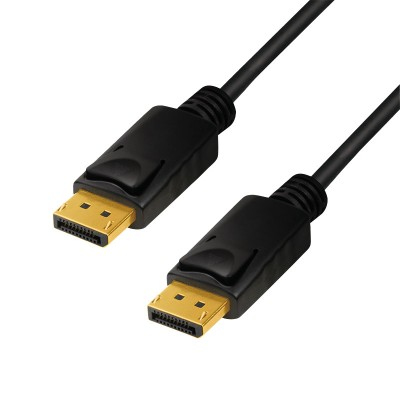 Techly DisplayPort 1.4 Anschlusskabel, M/M, 2m, schwarz