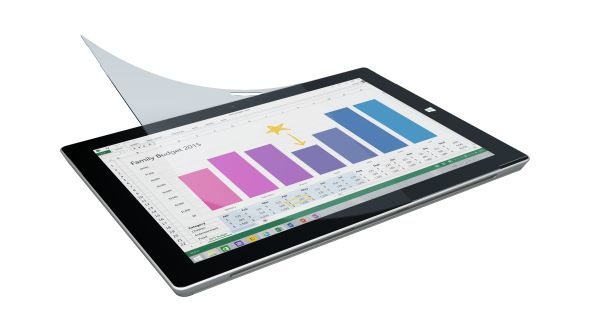 Microsoft Bildschirmschutz für Tablet - glass