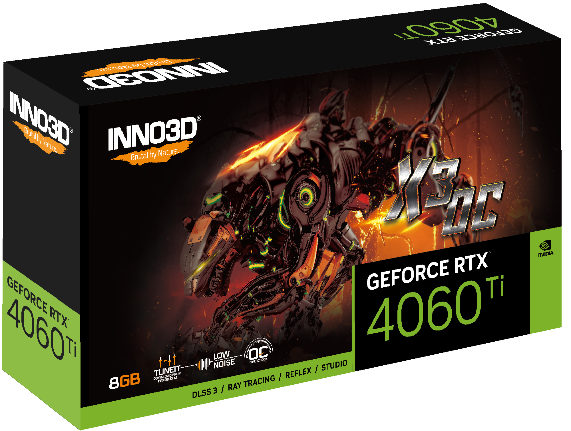Inno3D GeForce RTX 4060Ti X3 OC - Grafikkarten