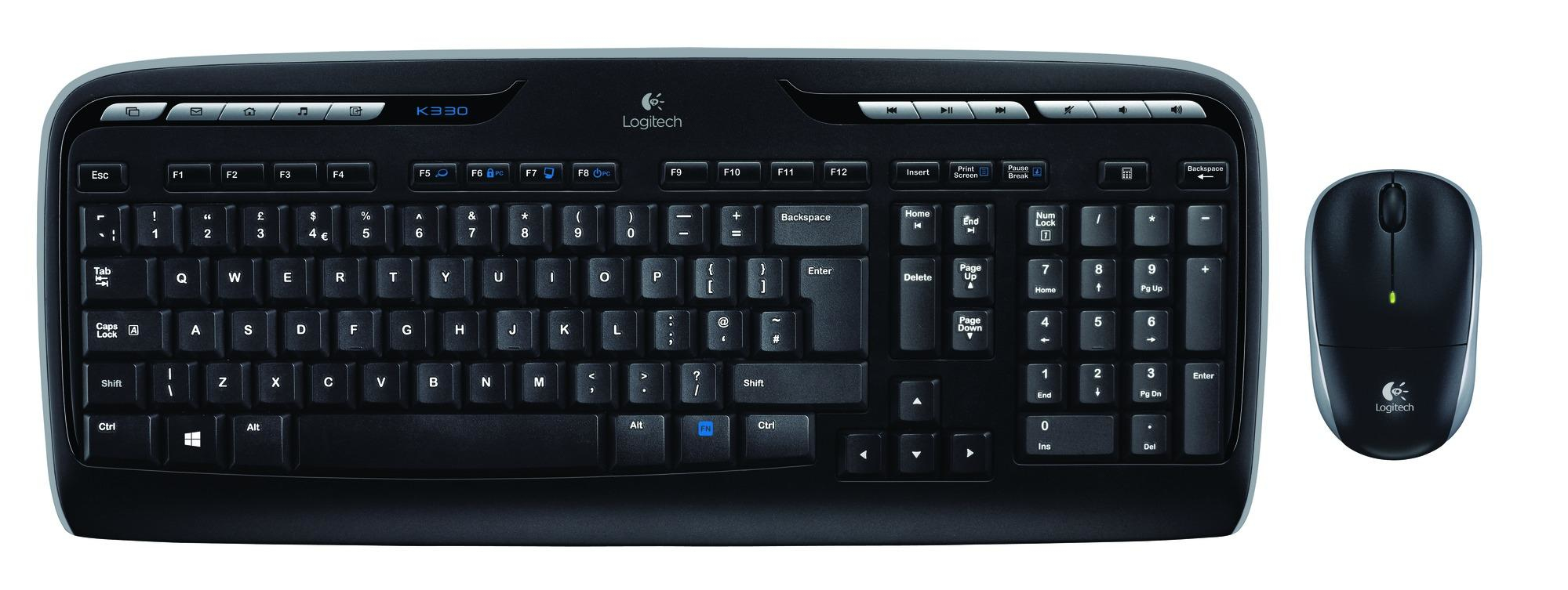 Logitech Wireless Combo MK330 - Tastatur-und-Maus-Set